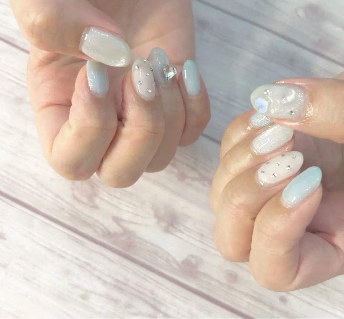 ネイル ハンドネイル MYu Beauty Salon YURIのネイルデザイン