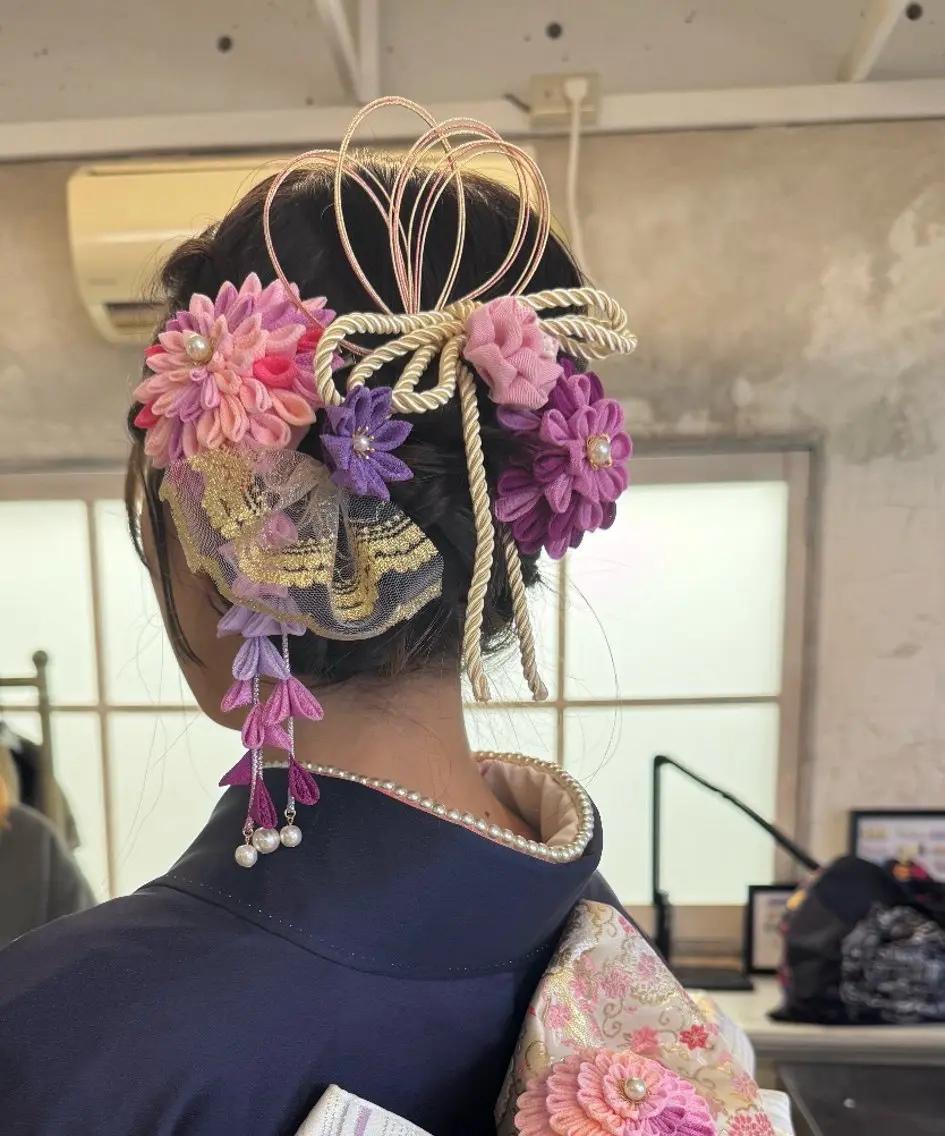 ヘアアレンジ 成人式 ⭐︎ koto ⭐︎のヘアスタイル