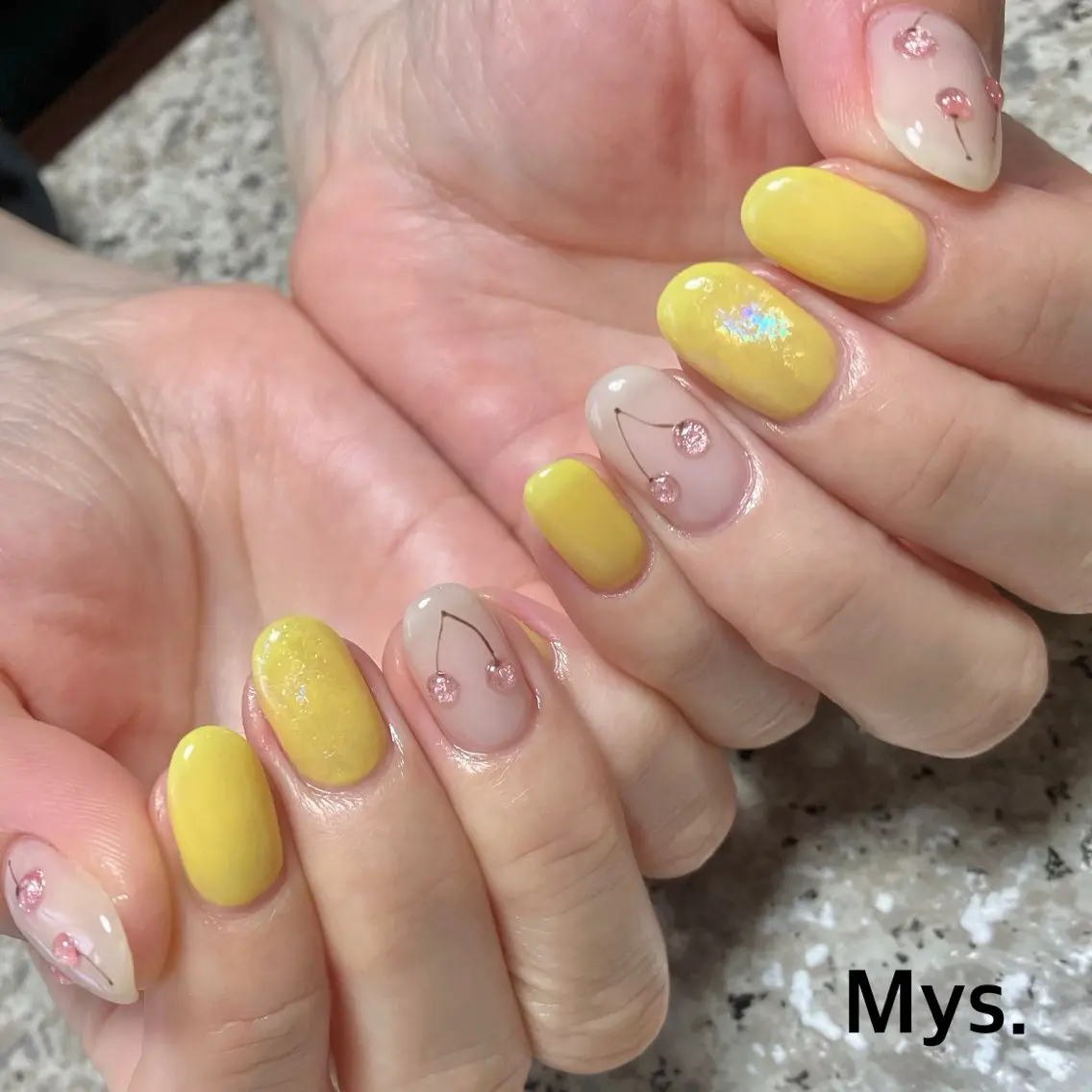 ネイル ハンドネイル Mys. 三上紗紀のネイルデザイン