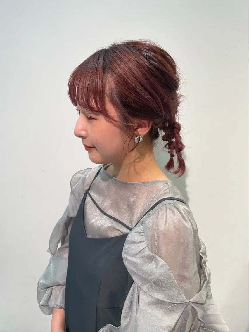 〈🍓特別な日のためのヘアセット🍓〉の写真