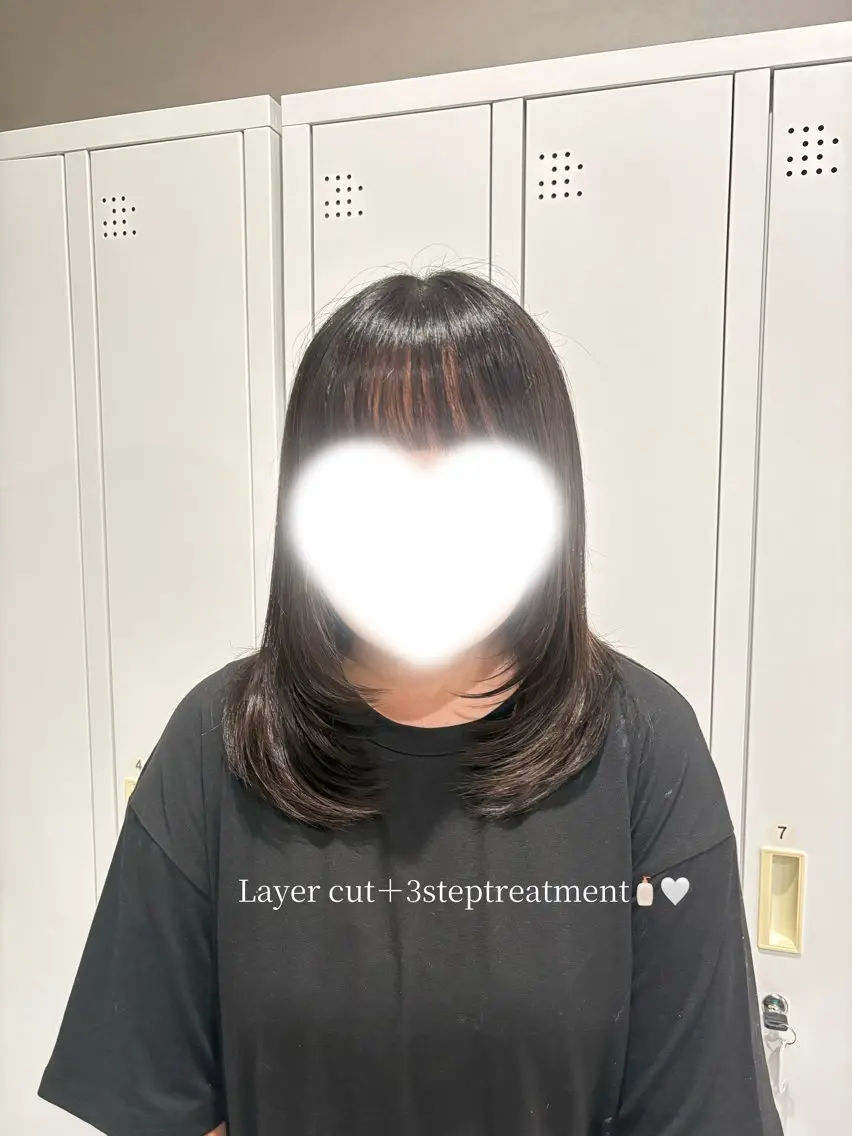 【minimo限定価格🩵🪽】カット➕3stepトリートメント🧴‎🤍(毛先3cm以上切らせていただける方❕）の写真