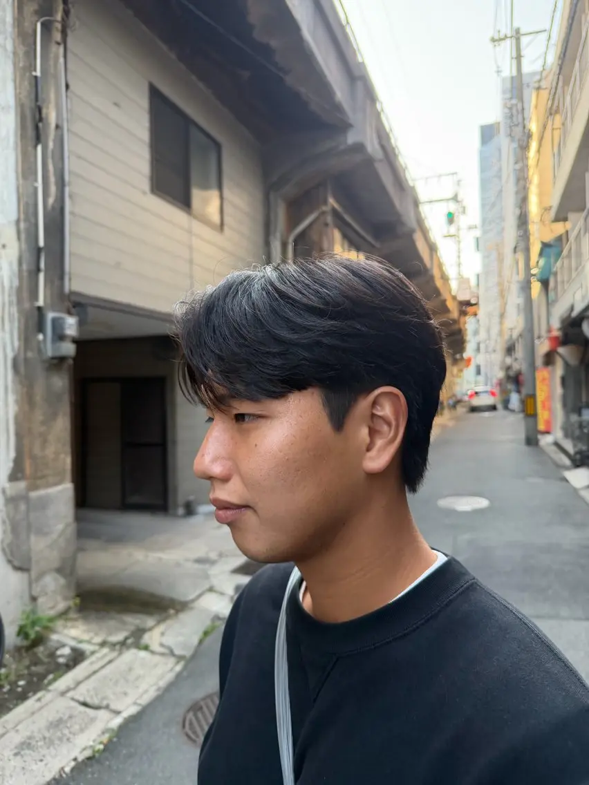ショート メンズ カット 大阪茶屋町 メンズカット関田拳のヘアスタイル