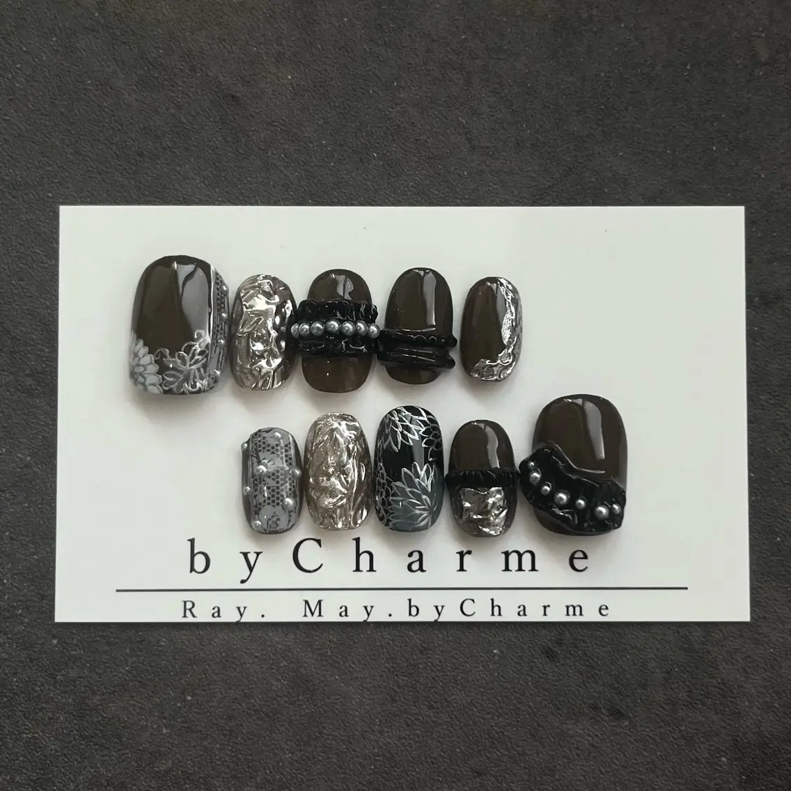 ネイル Ray. ちゅるん系ニュアンスのエステ・リラクイメージ