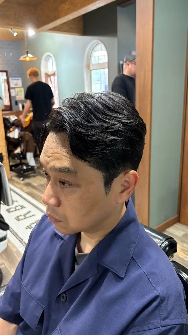 ショート メンズ 木名瀬 海星のヘアスタイル