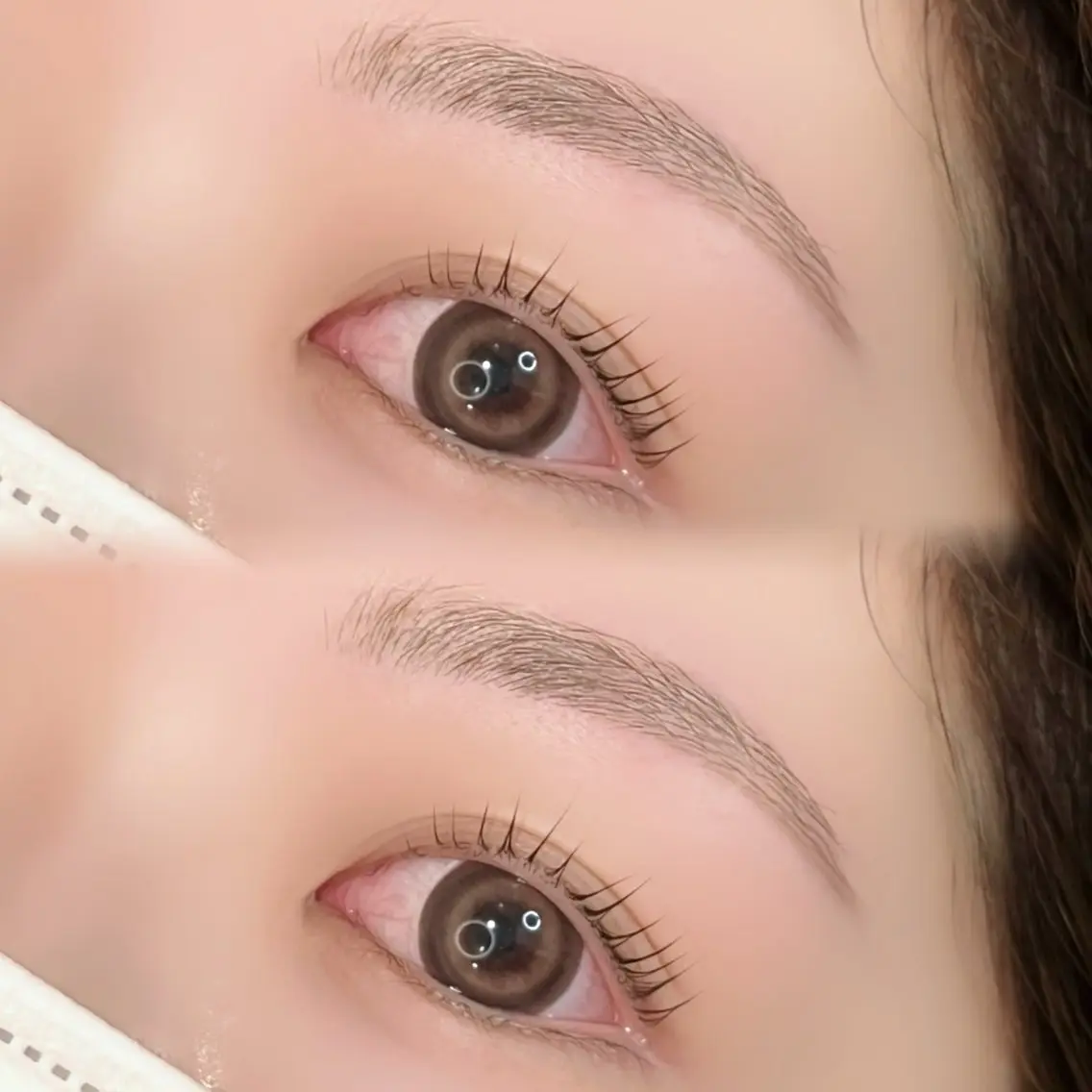 【人気No.2✨️】まつげパーマ➕眉毛wax🎀💎⚠︎現金のみの写真