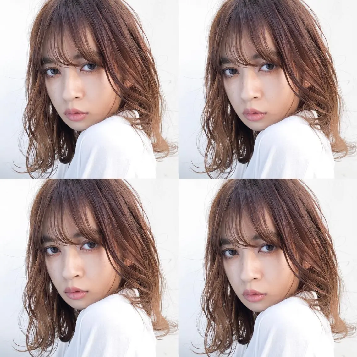 ミディアム カラー 本物の髪質改善･ 縮毛矯正専門/庭田のヘアスタイル