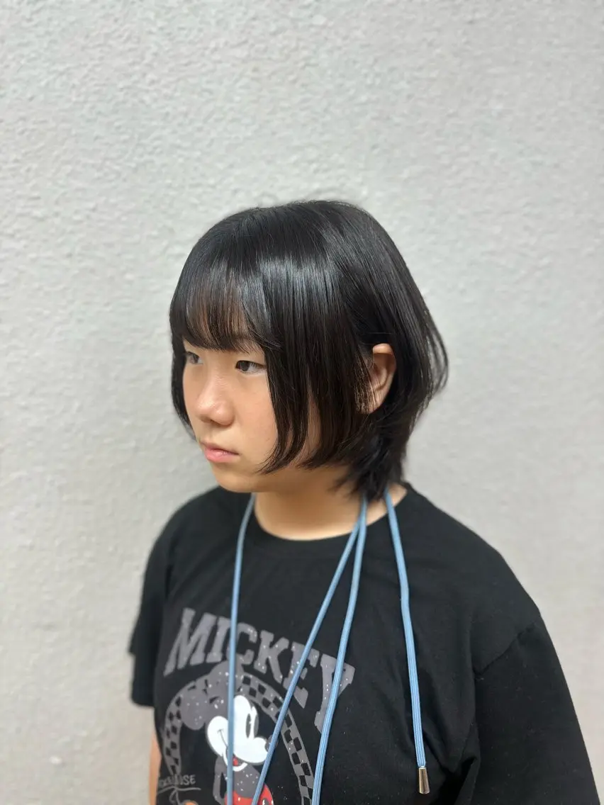 ショート 濱本 樹蘭のヘアスタイル