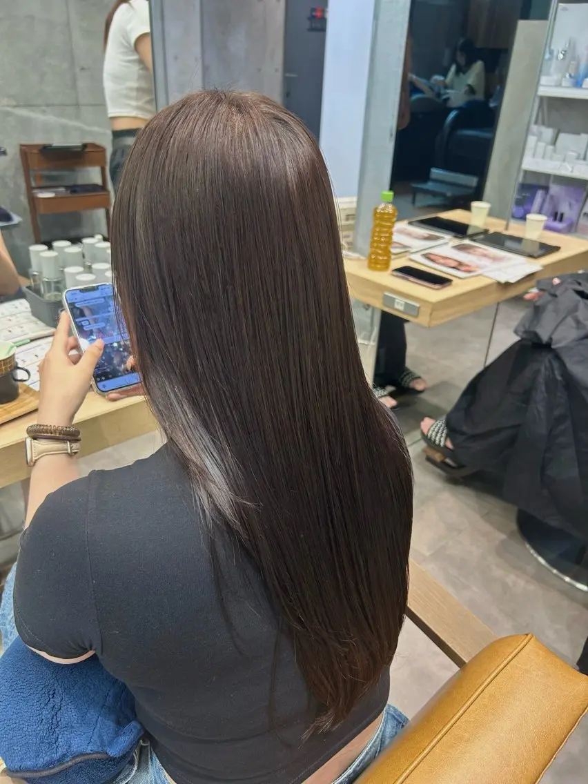 ロング カット ヘアカラー SHIHO🌟/ 髪質改善カラーのヘアスタイル