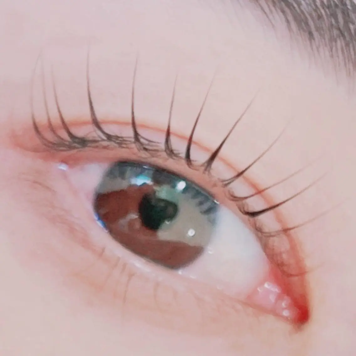 まつ毛パーマ（上）の写真