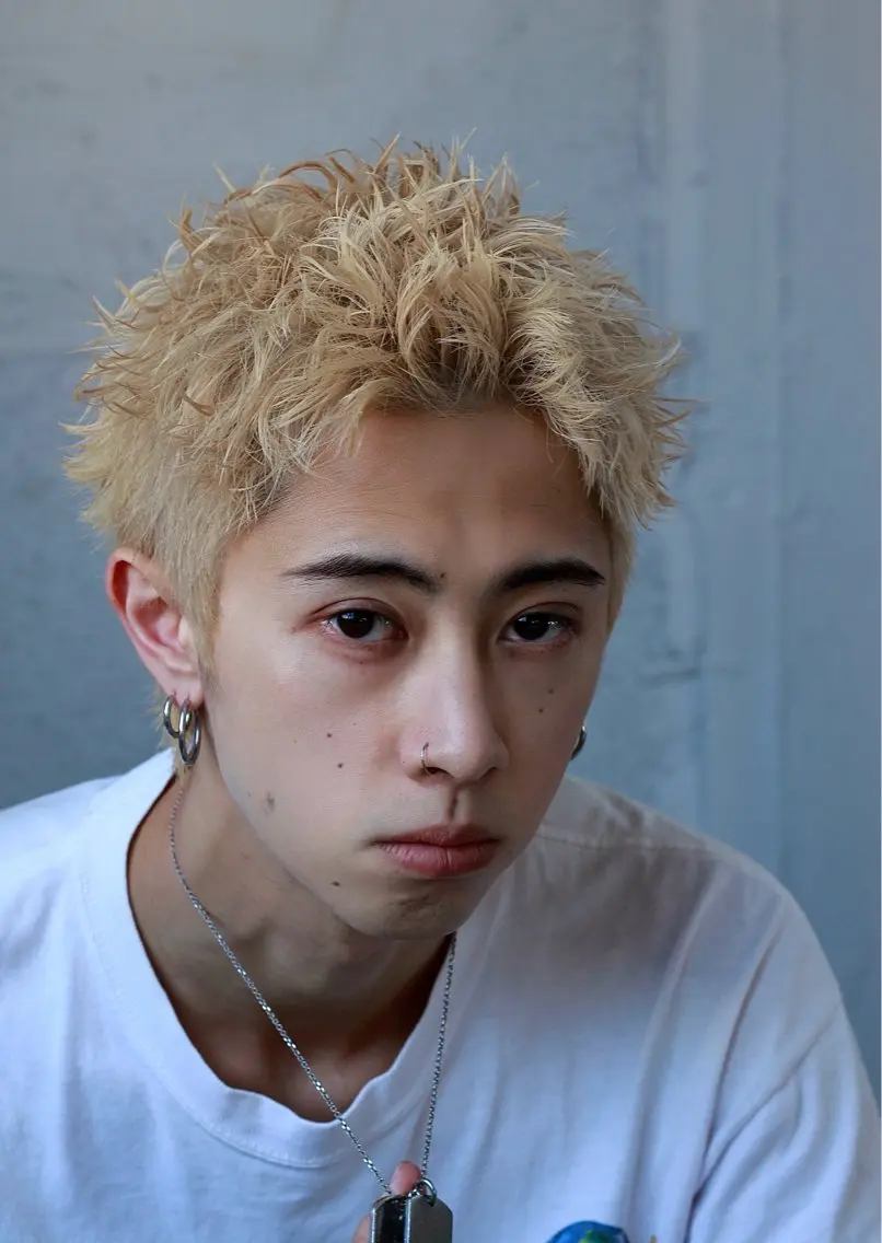 ショート ショートヘア カット ヘアカラー メンズ特化 美容師かずまのヘアスタイル