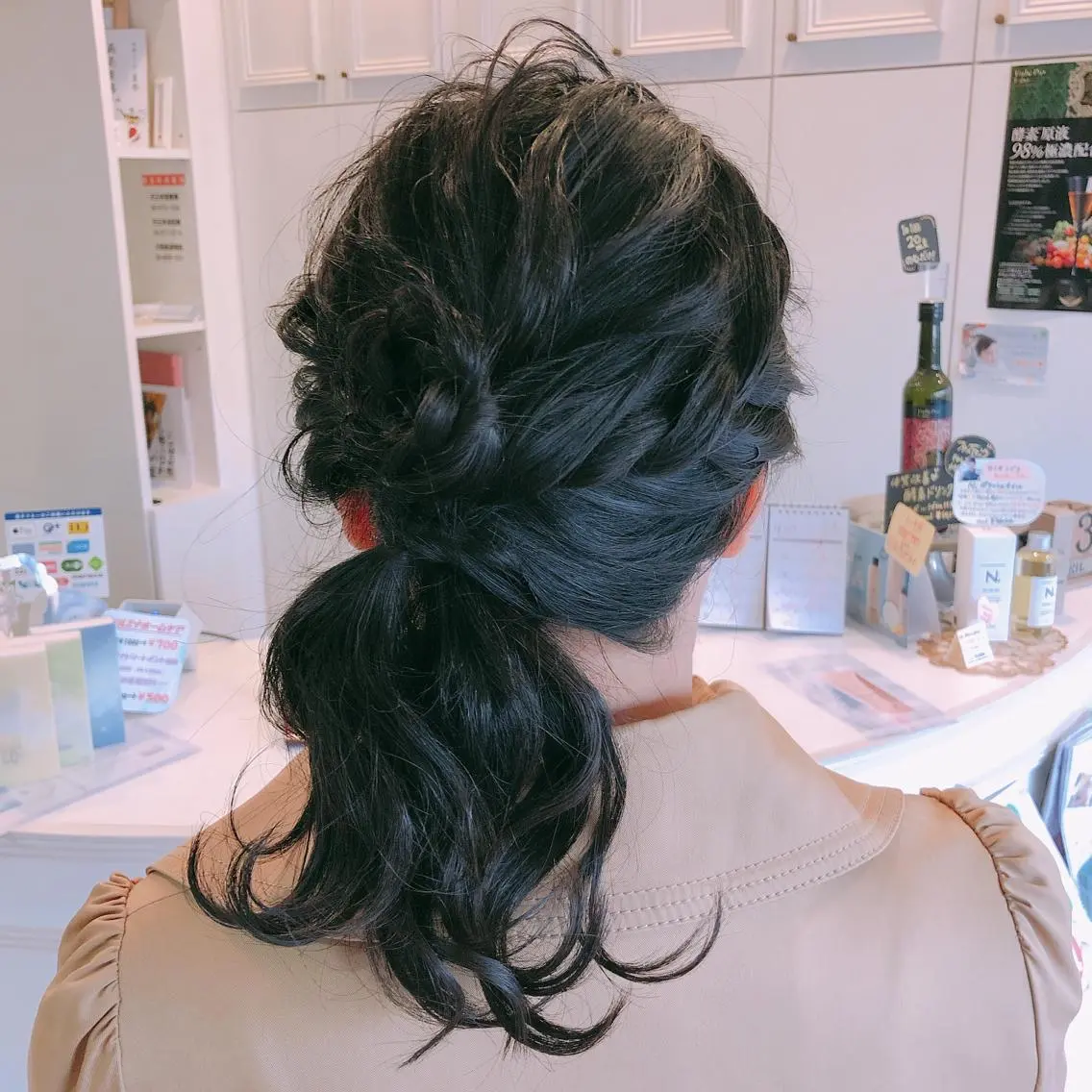 ヘアアレンジ 反橋 聖のヘアスタイル