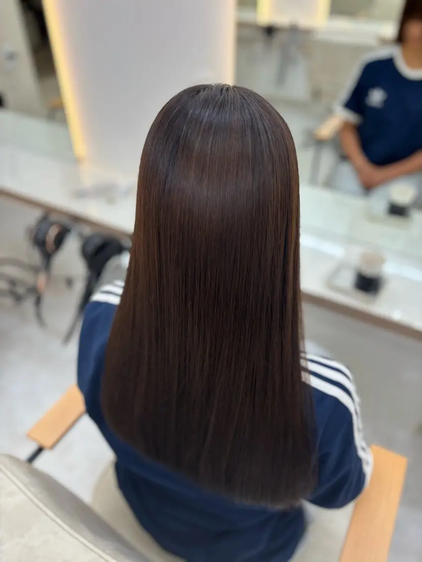 ロング 髪質改善 縮毛矯正 トリートメント 💖艶髪縮毛矯正💖 Miikuのヘアスタイル