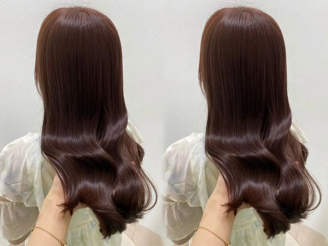 ロング 韓国風・透明感・艶髪 🩵Hanaka◝✩のヘアスタイル