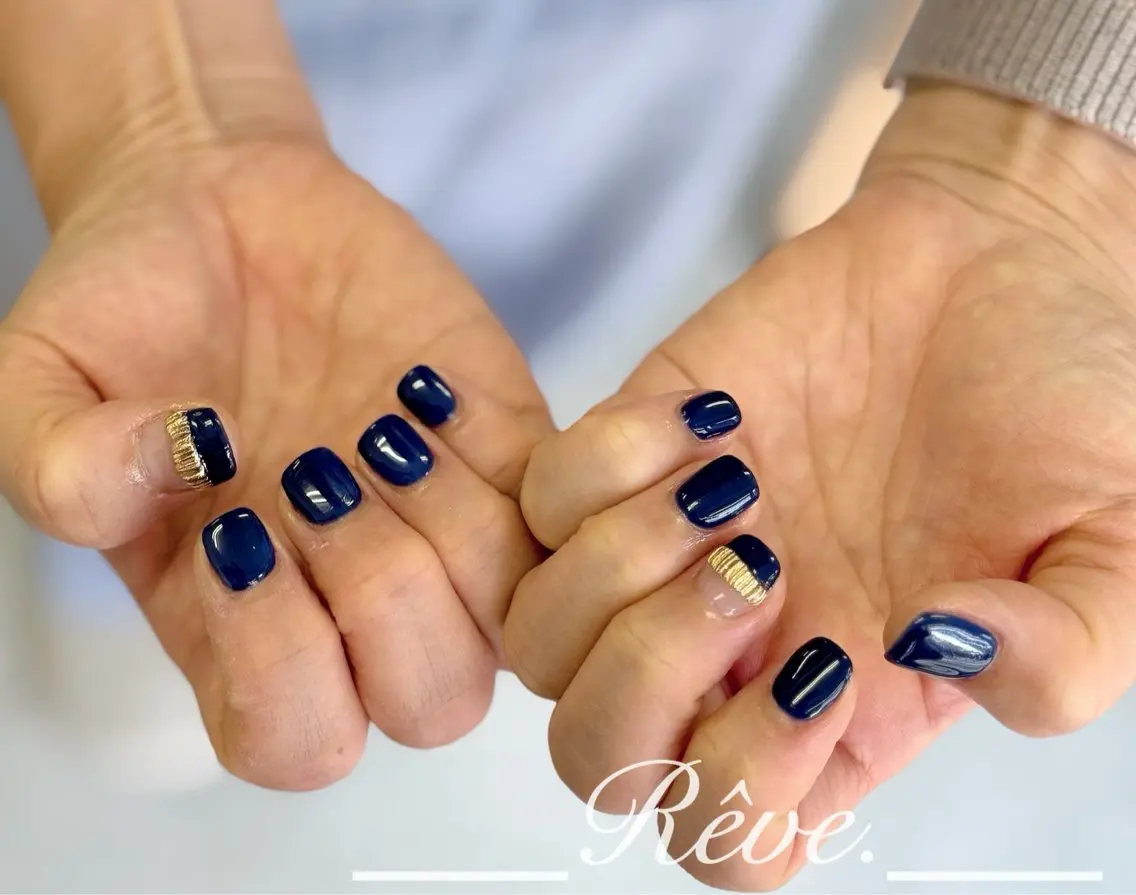 ネイル ハンドネイル Reve. 黒澤のネイルデザイン
