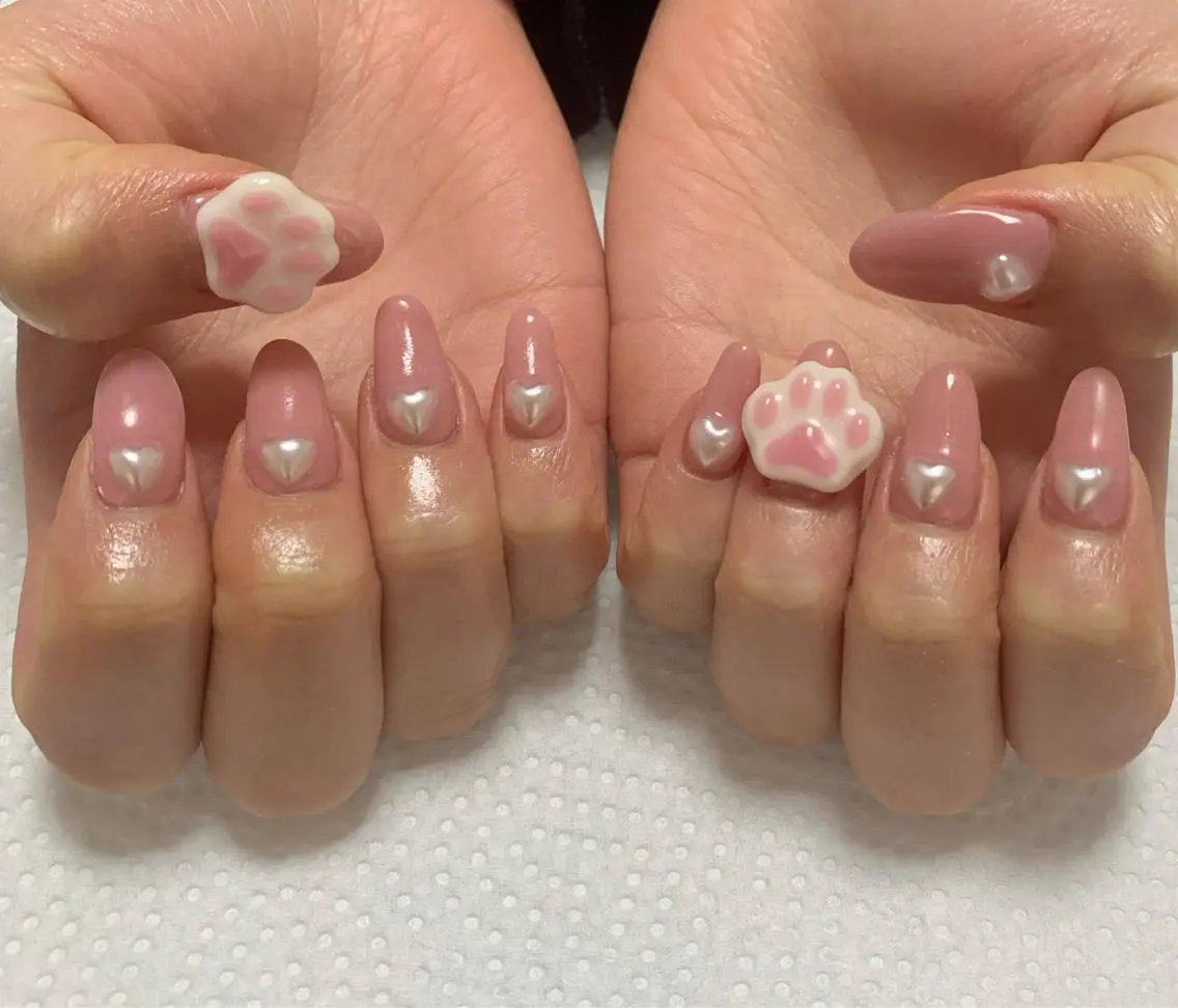 ネイル 持ち込み シンプルネイル nail M&Tのネイルデザイン