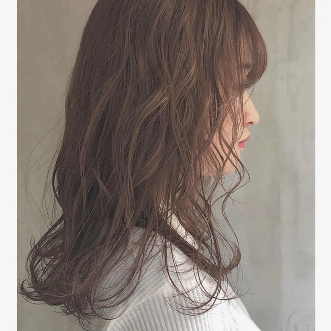 カラー カット ヘアカラー yajima Moemiのヘアスタイル