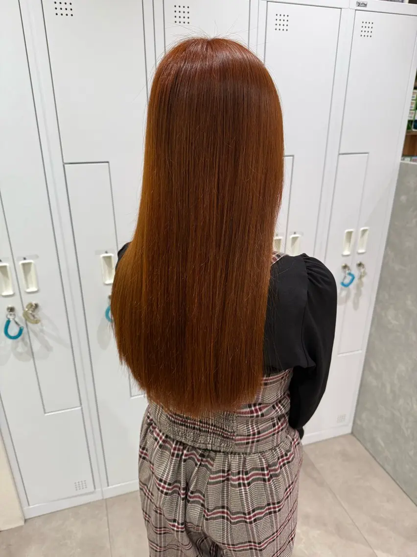 ロング カット ヘアカラー 松平 拓巳のヘアスタイル
