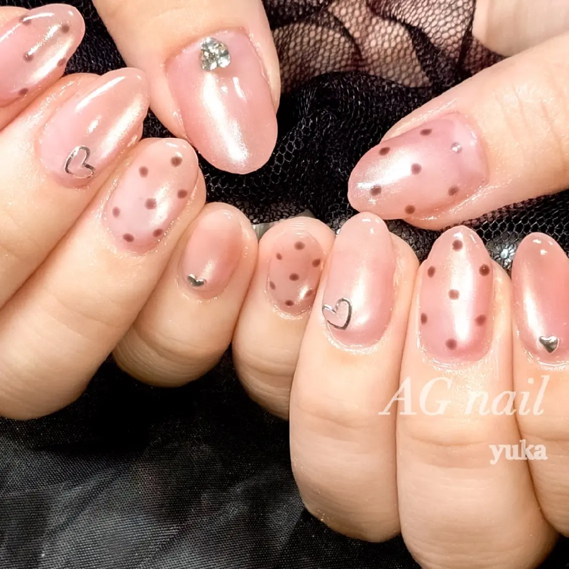 ネイル ハンドネイル AGnail YUKAのネイルデザイン