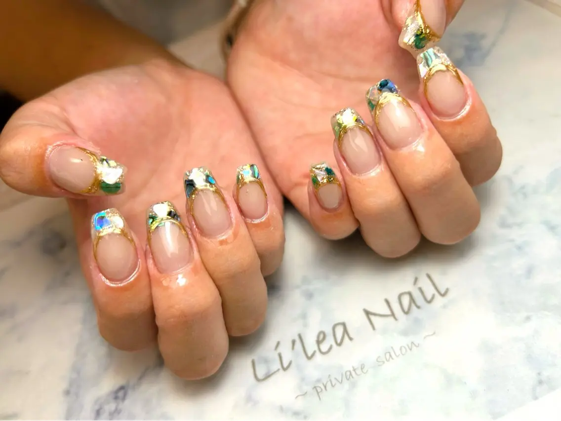 ネイル ハンドネイル Li'leaNail AINAのネイルデザイン