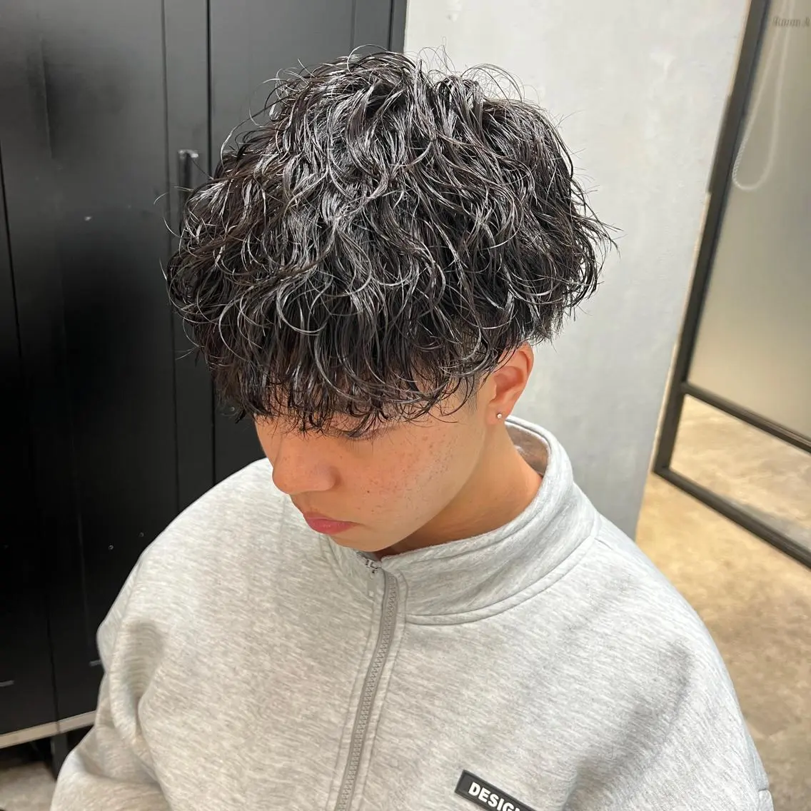 パーマ メンズ マンツーマン×半個室 まちだきょうすけのヘアスタイル