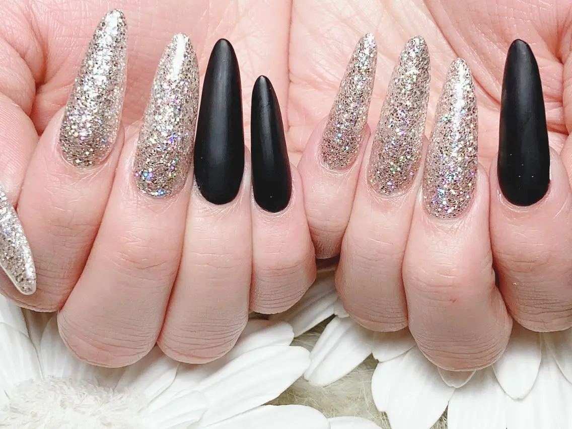 チップ長さだし💅ワンカラー🩵(ミニモ学割あり)の写真