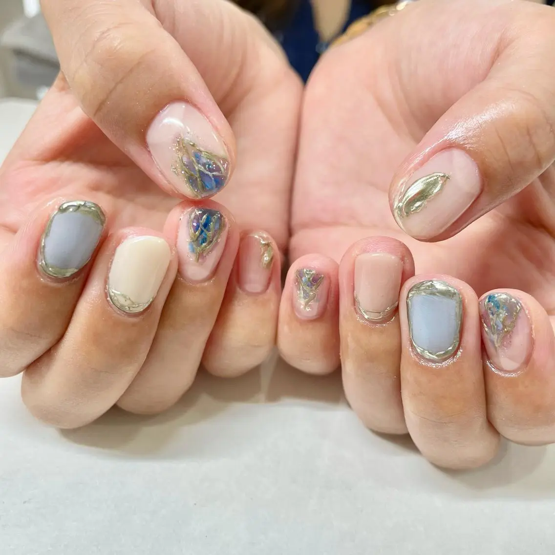 ネイル ニュアンスネイル ハンドネイル フットネイル 🎀AYAKO 🎀中韓ネイルのネイルデザイン