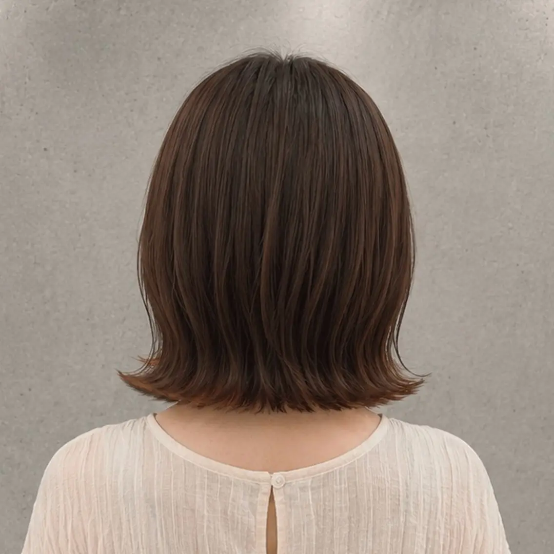 ショート カラー 小島 咲音/艶カラー /レイヤー/縮毛矯正のヘアスタイル