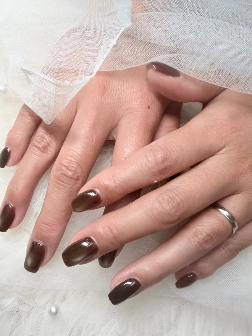 ネイル ワンカラーネイル ハンドネイル nail salon Soalaのネイルデザイン