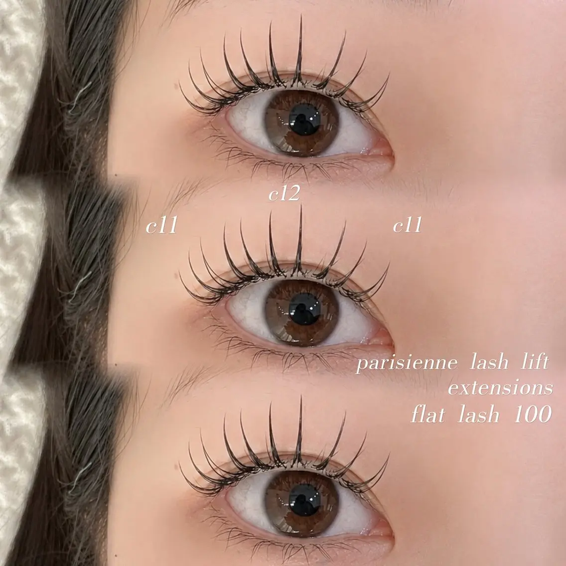 《ナチュラルに盛りたい方🎀》オフなし♡フラットラッシュ80〜100本の写真