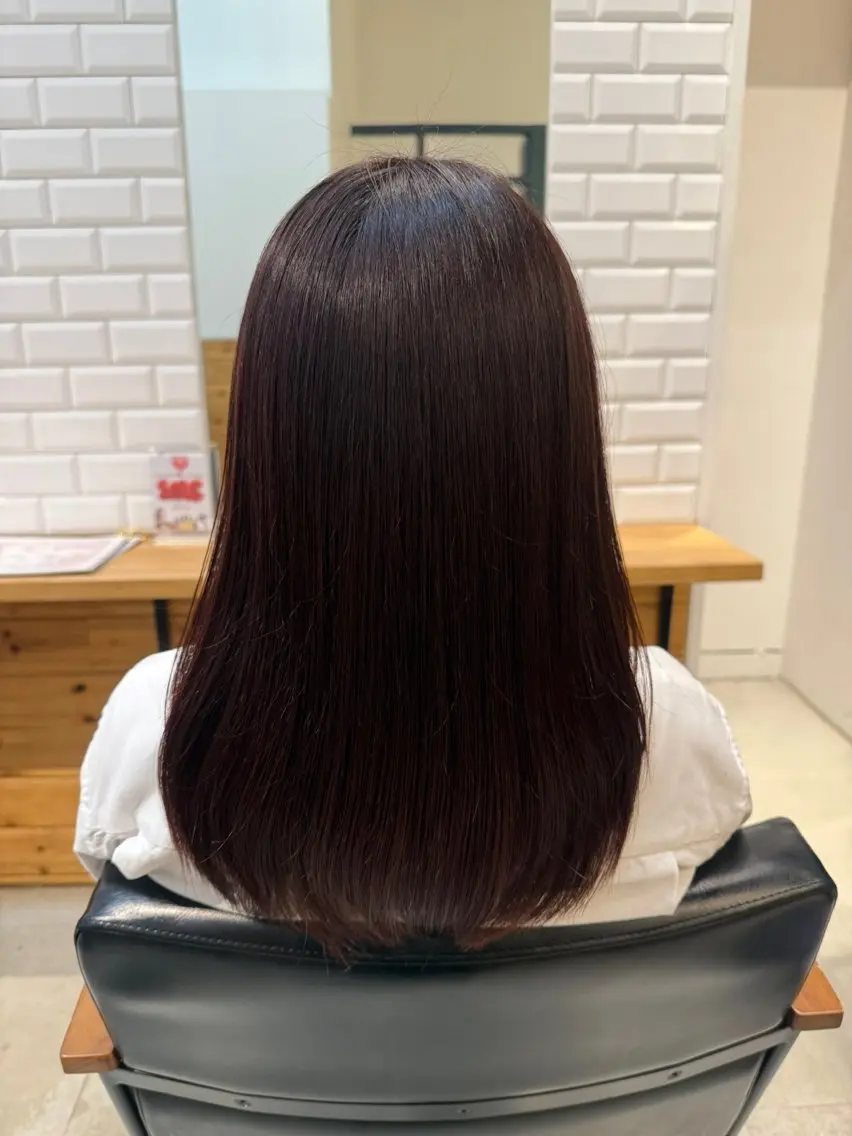 ロング 草野 奈扇のヘアスタイル