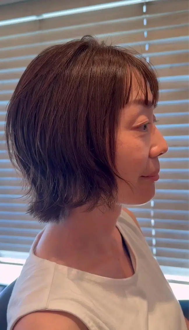 ショート カラー Mina🎀🥯 カットモデル募集中のヘアスタイル