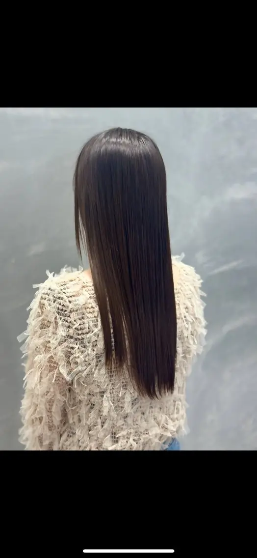 ロング 縮毛矯正 トリートメント 🦋モデル募集中 🦋　Misatoのヘアスタイル
