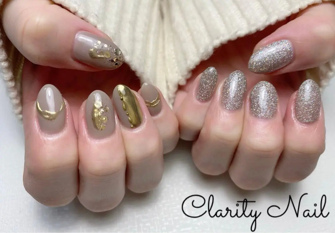 ネイル アートネイル 持ち込み ハンドネイル Clarity Nailのネイルデザイン