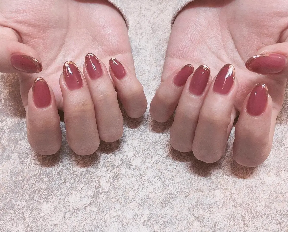 ネイル ハンドネイル LOVE NAIL 💕Sonoのネイルデザイン