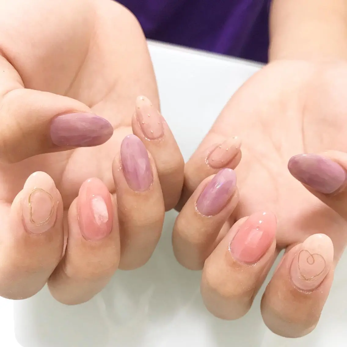 ネイル 板垣 綾乃のネイルデザイン