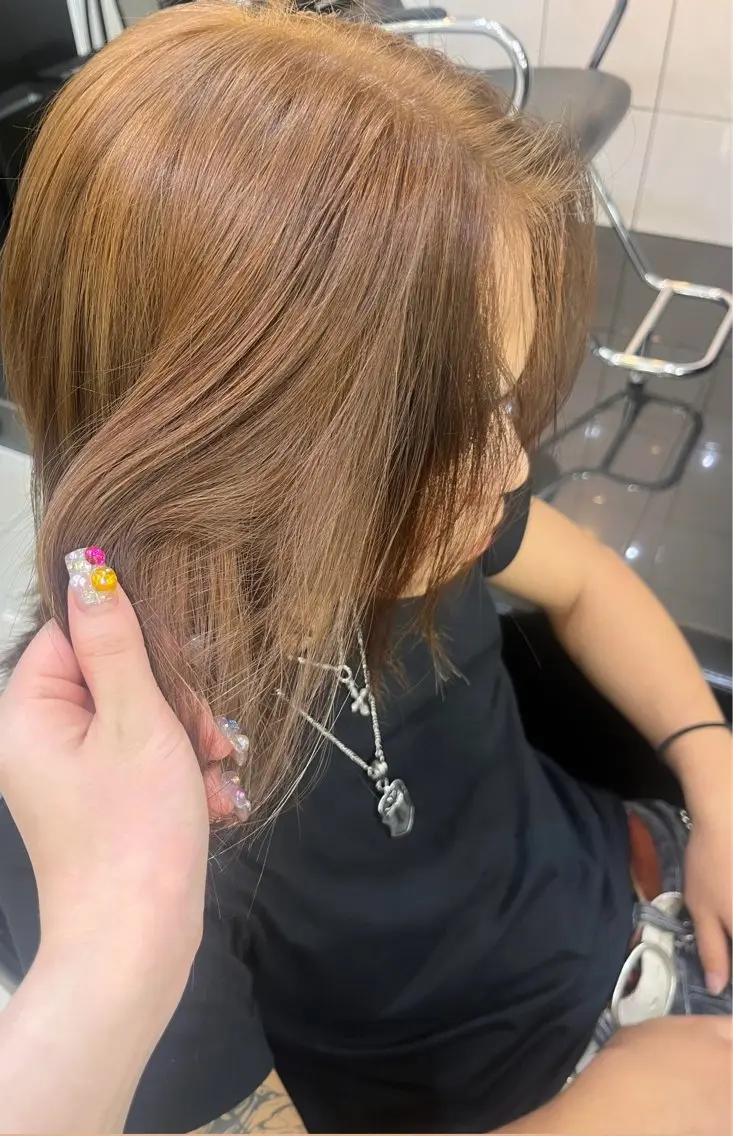 カラー メンズ ヘアカラー トリートメント 🍬カラー特化🍬 Kirari🪄のヘアスタイル