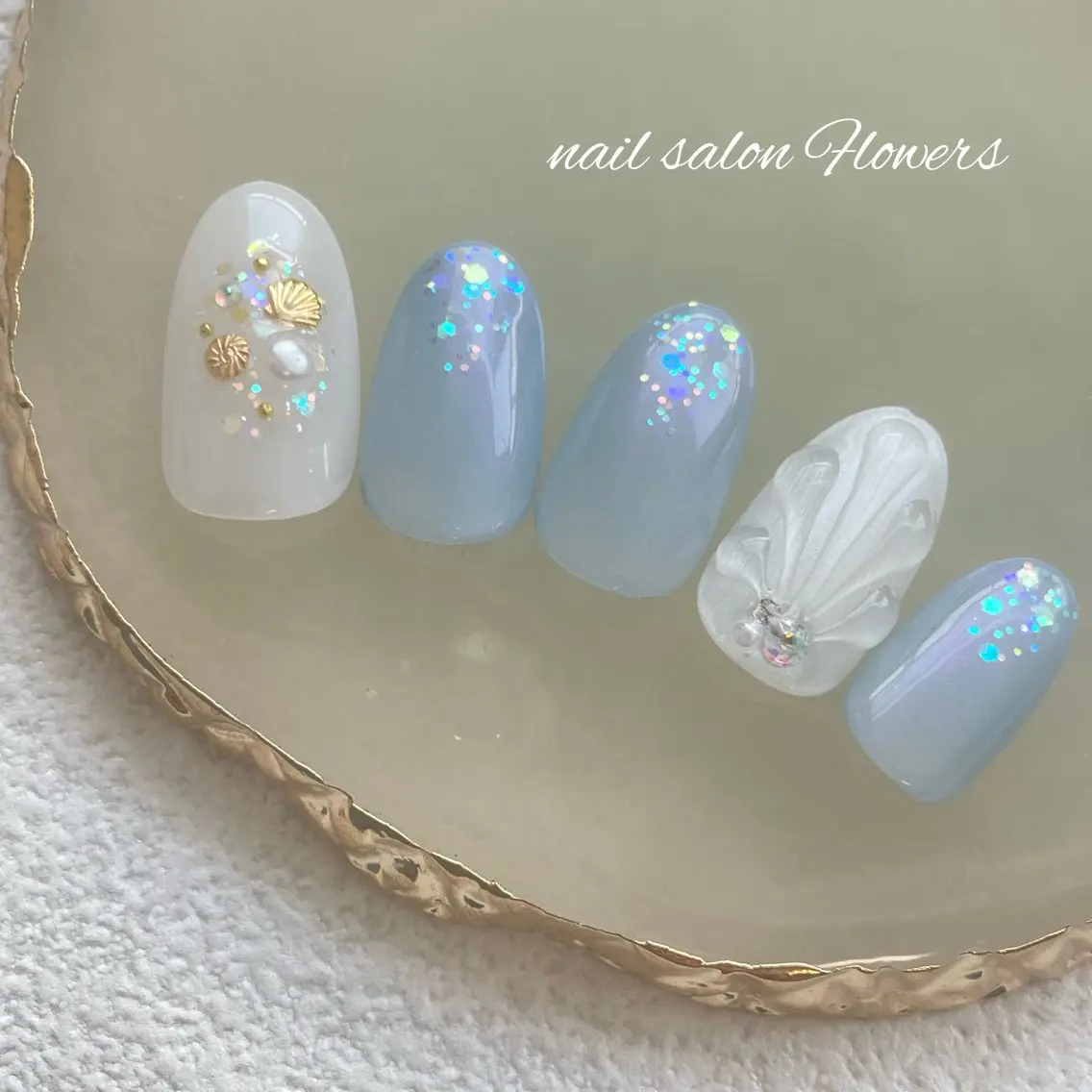 ネイル ハンドネイル Flowers Tomomiのネイルデザイン