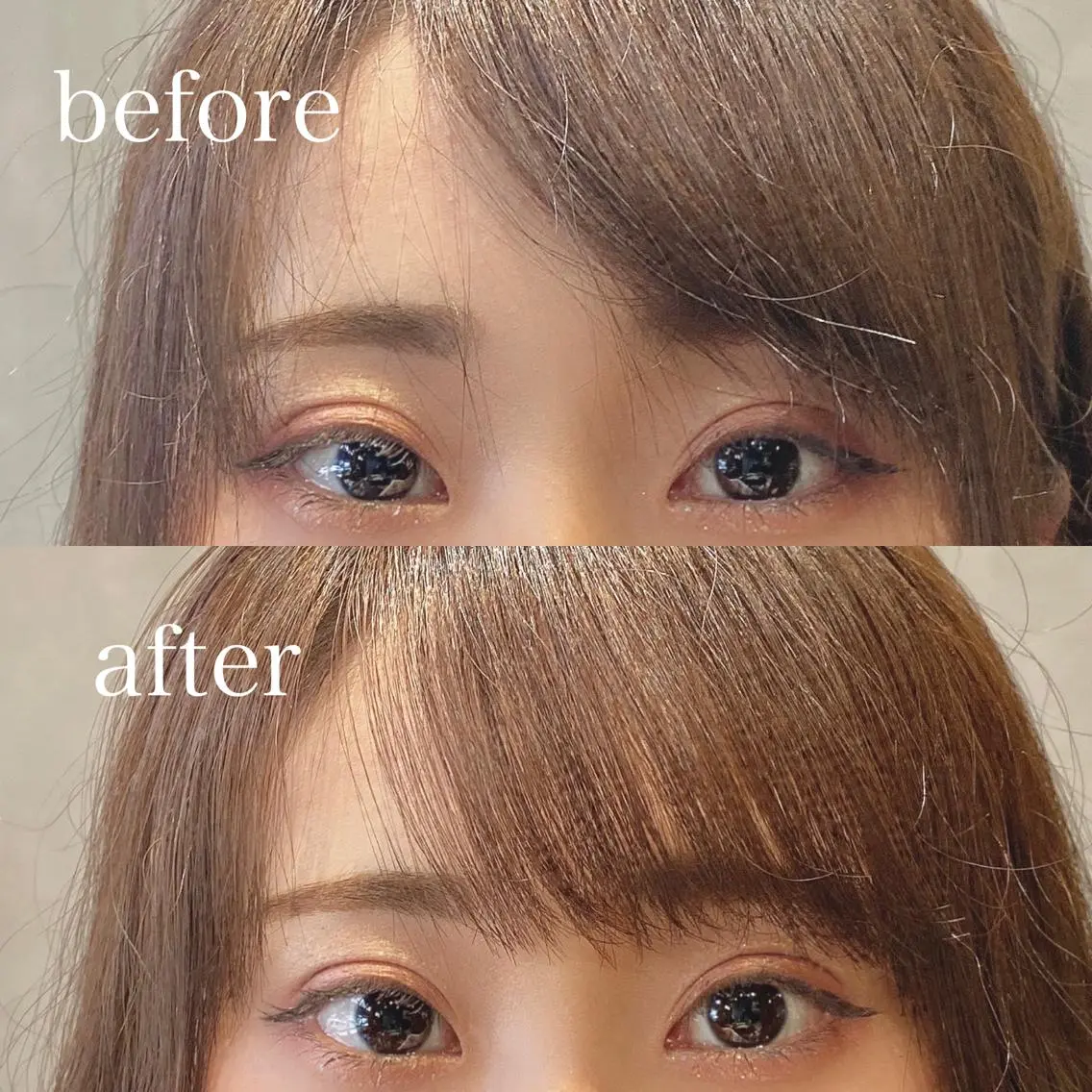 セミロング 岩崎 昭憲のヘアスタイル