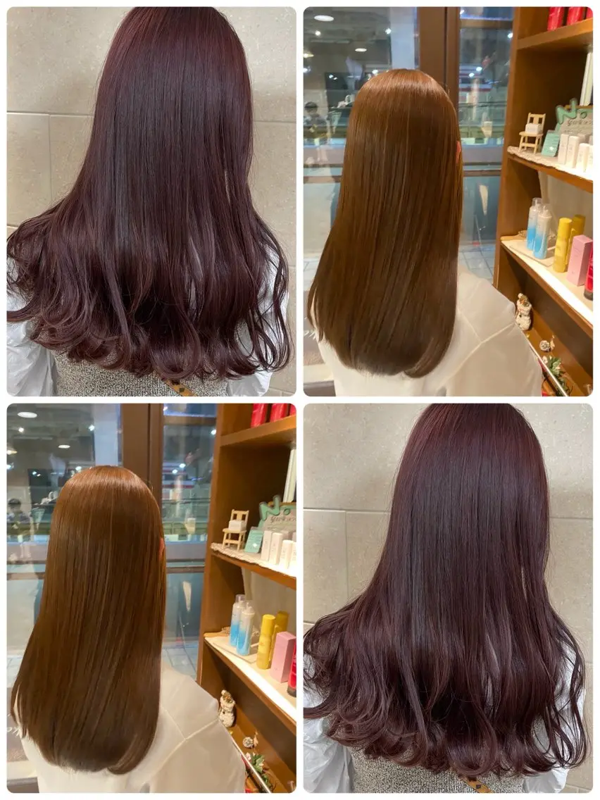 カット ヘアカラー LUPI 白神のヘアスタイル