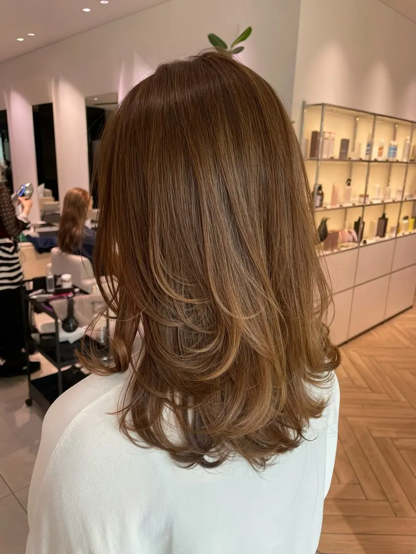 セミロング カット 🍓レイヤーカット 大募集🍓佐々木のヘアスタイル