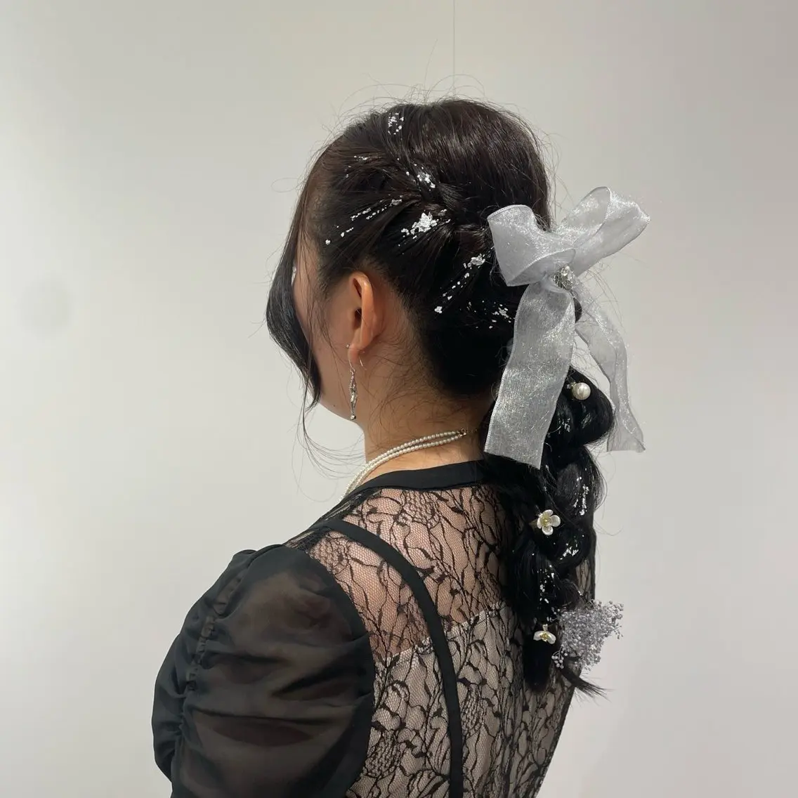 ヘアアレンジ 成人式 ヘアセット 愛結美🦋似合わせ/ ツヤ感カラーのヘアスタイル