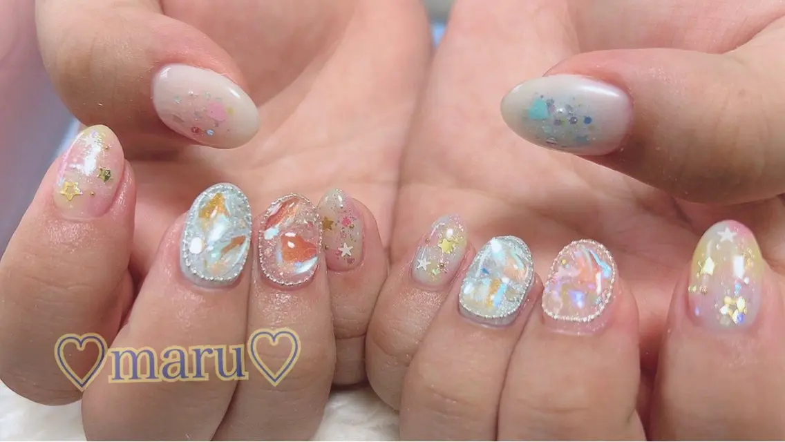 ネイル ハンドネイル フットネイル まるみ♡7/1〜値上 げ致します(>_<)のその他イメージ