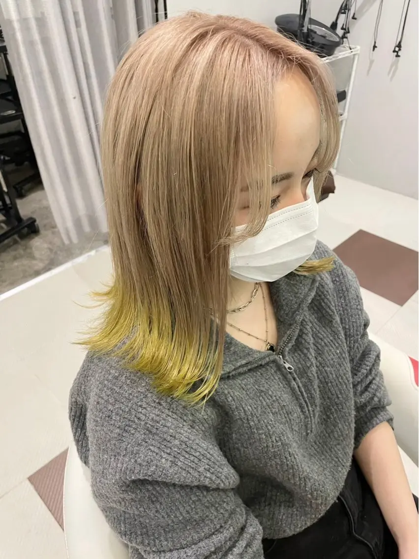 カラー ヘアカラー 池田 雅宏のヘアスタイル