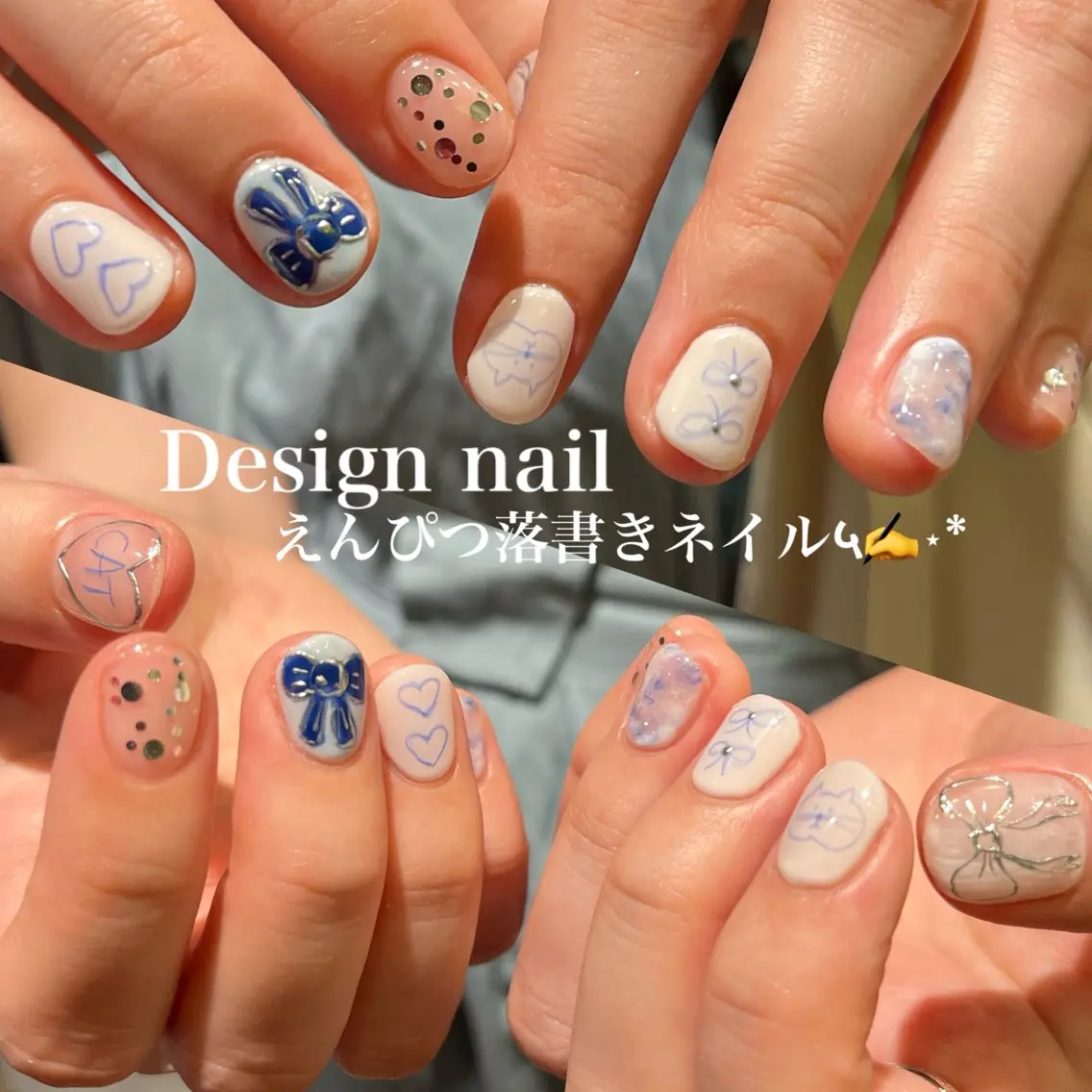 ネイル ハンドネイル ZEST kalon RINAのマツエク・マツパデザイン