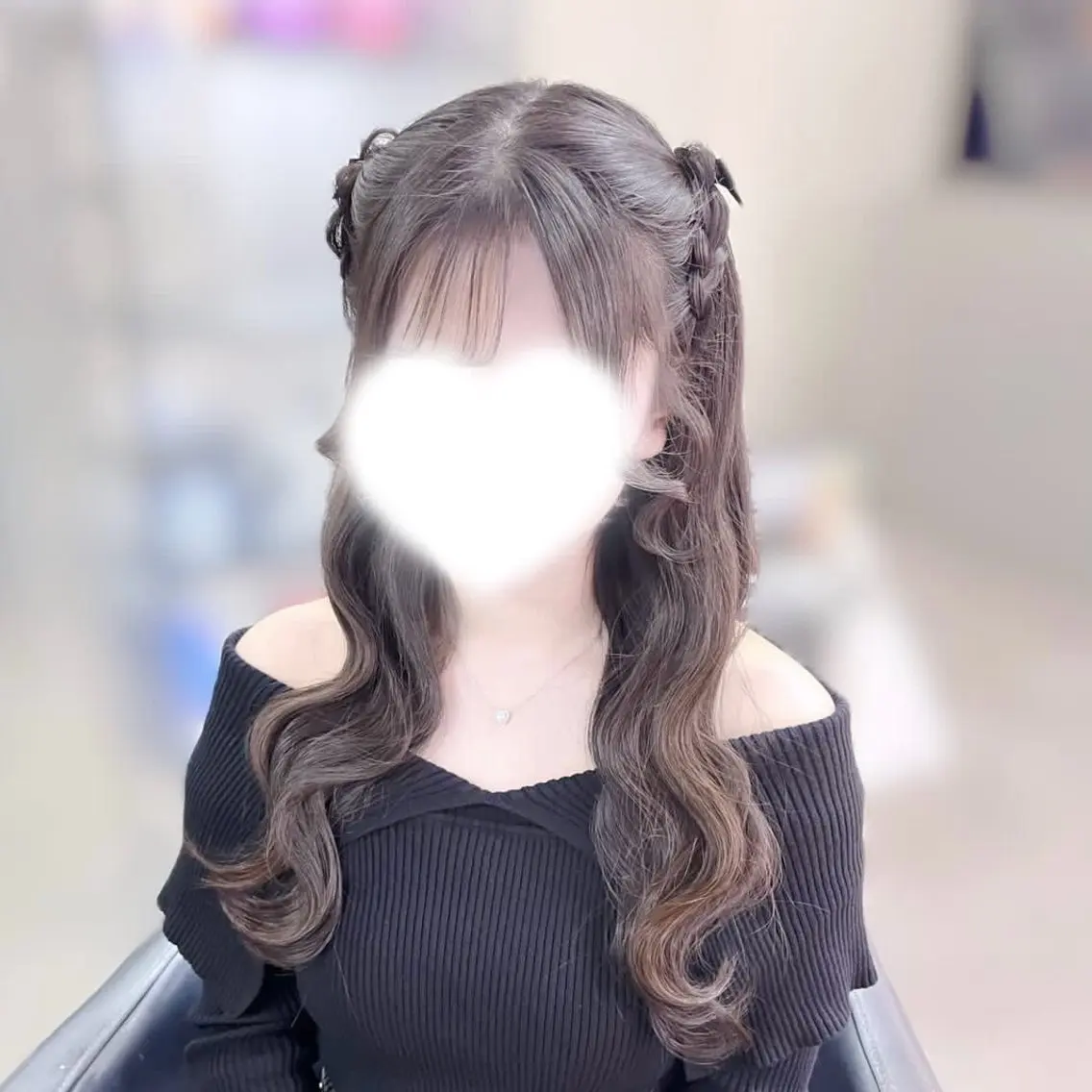 ロング OZ梅田♡ ゆはなブリーチのヘアスタイル