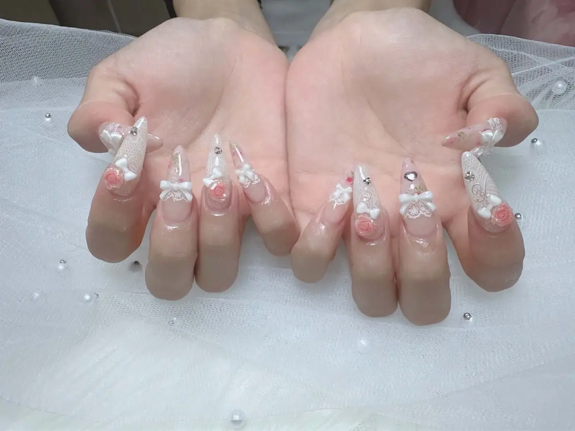 ネイル フットネイル フレンチネイル 韓国ネイル マグネットネイル ニュアンスネイル ハンドネイル ハンドケア Hara Nail 【持ち込みOK】のネイルデザイン