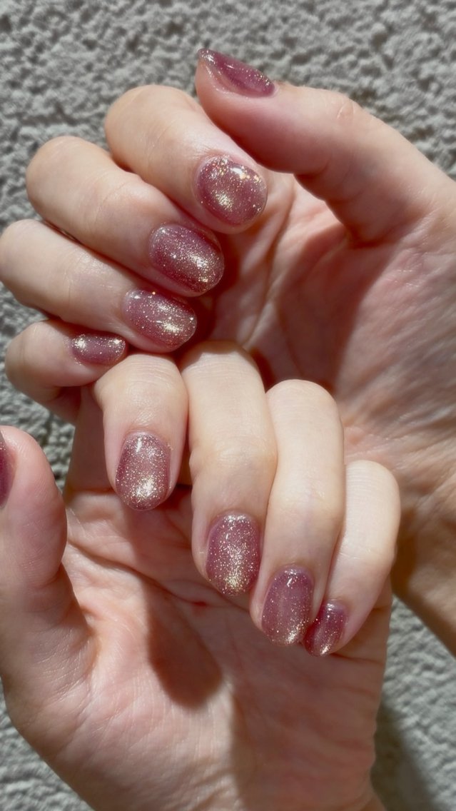 ネイル マグネットネイル ワンカラーネイル モンタナ nailのネイルデザイン