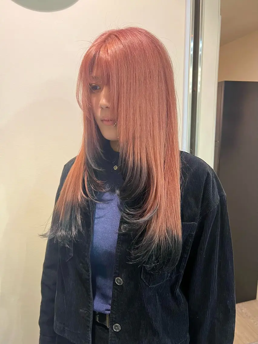 ロング ヘアカラー yuuna. 🪽のヘアスタイル
