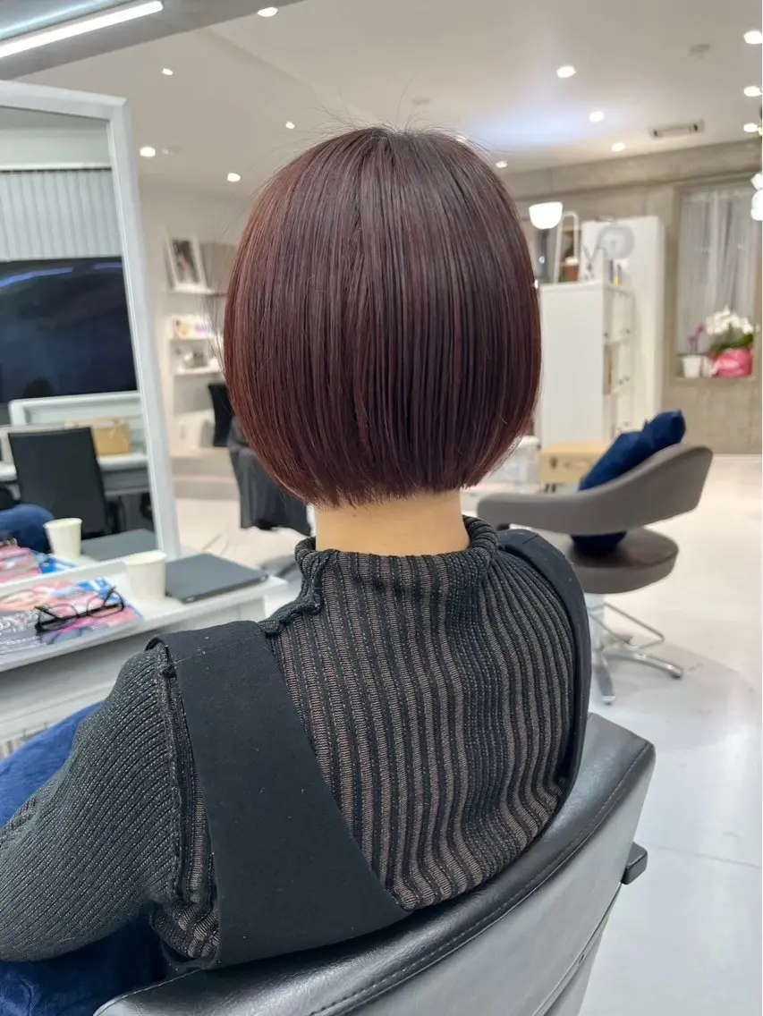 ショート ヘアカラー 透明感カラー💫 Katsukiのヘアスタイル