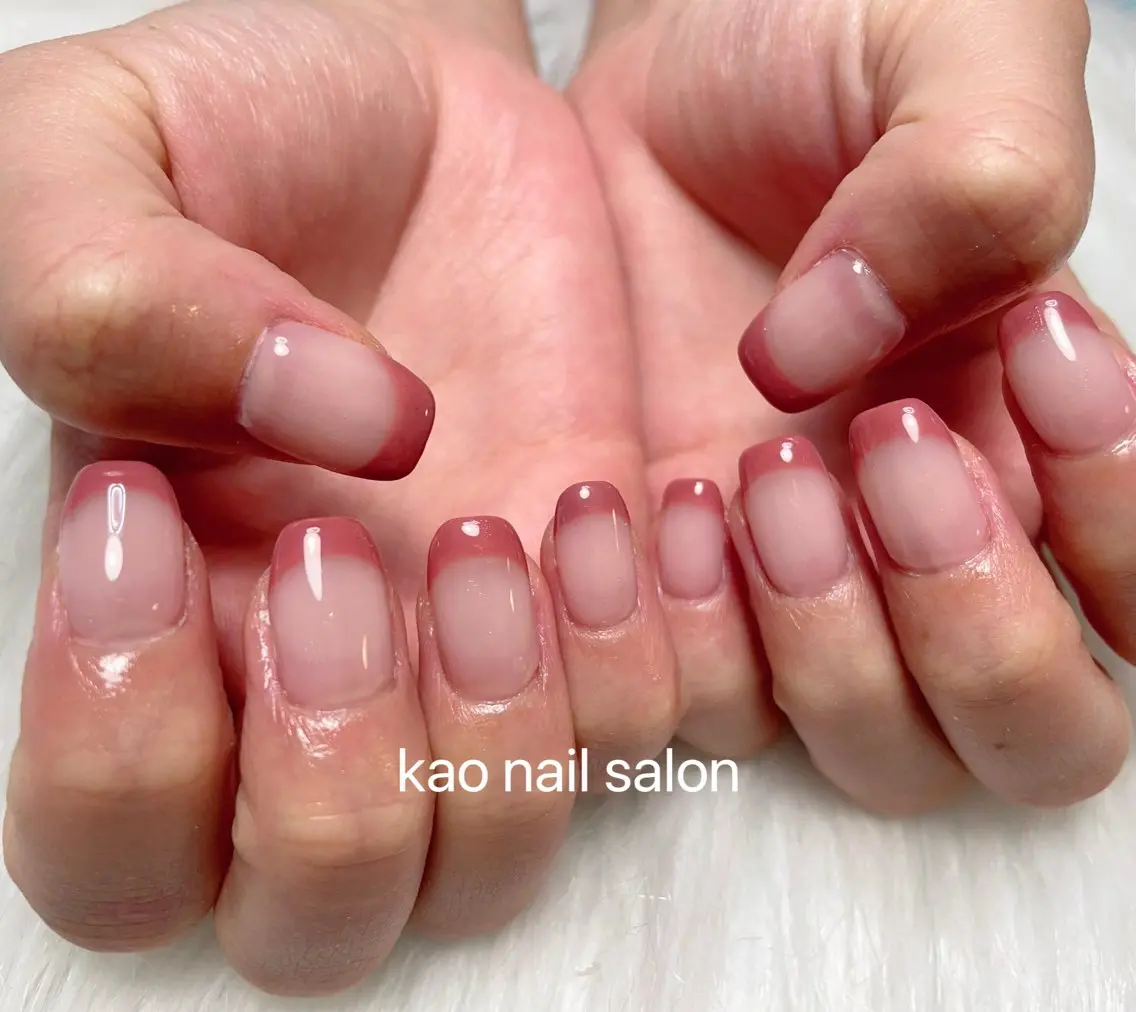 ネイル ハンドネイル kao nail マグネット/長さだしのネイルデザイン